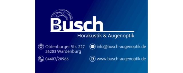 Logo von Busch Hörakustik & Augenoptik in Wardenburg