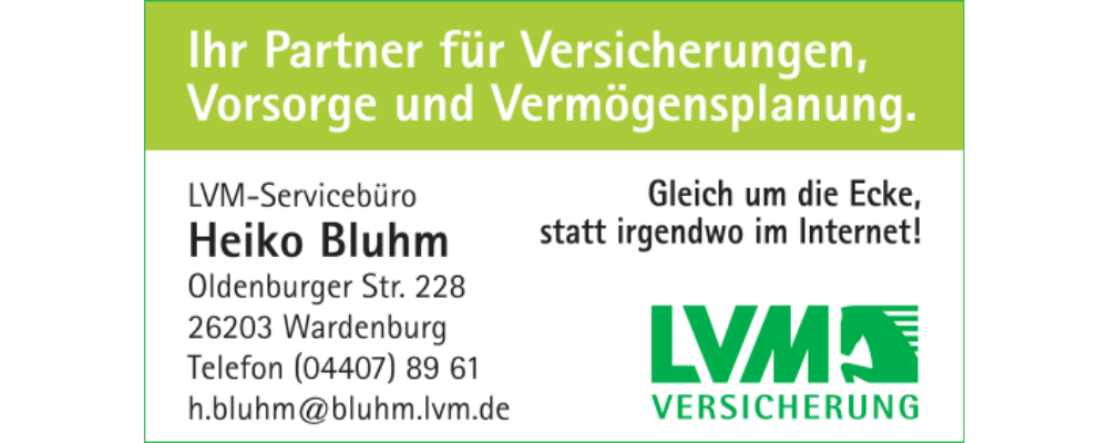 Logo LVM Heiko Bluhm in Wardenburg