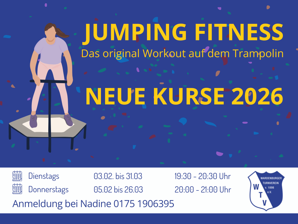 Neue Jumping-Fitness-Kurse