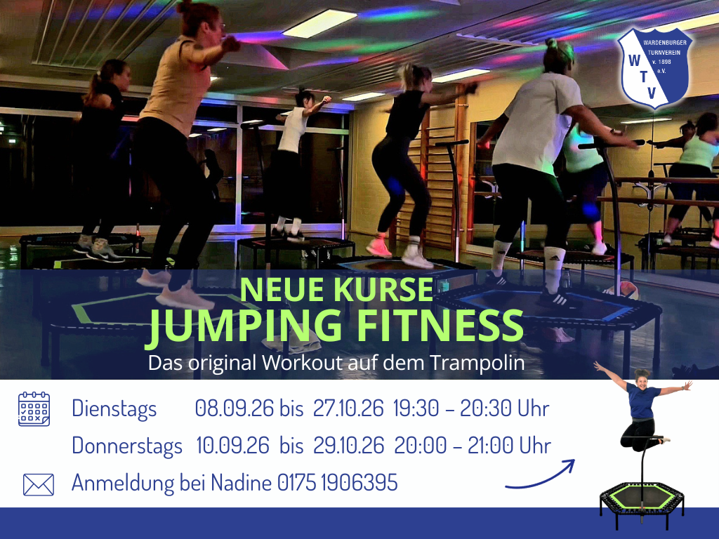 Neue Jumping-Fitness-Kurse