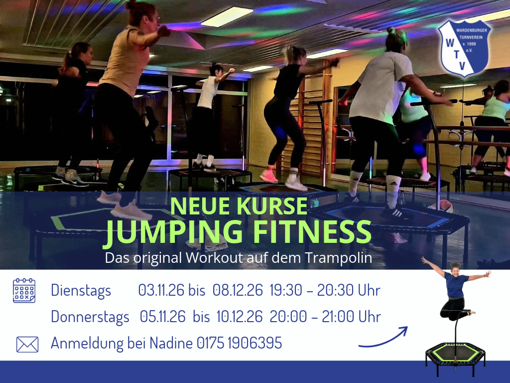 Neue Jumping-Fitness-Kurse